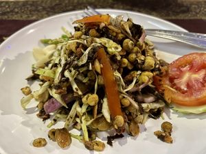 Tea leaf salad   at Chu Chu Thai Food & Pizza in Koh Tao