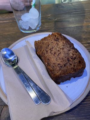 Banana bread (vegan)  at Kafi in London