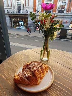 Pecan pie croissant (special) 😋 at Kafi in London