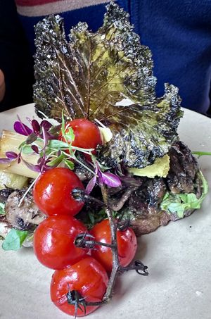 Garlic Mushrooms on Toast  at T @ Hove in Hove