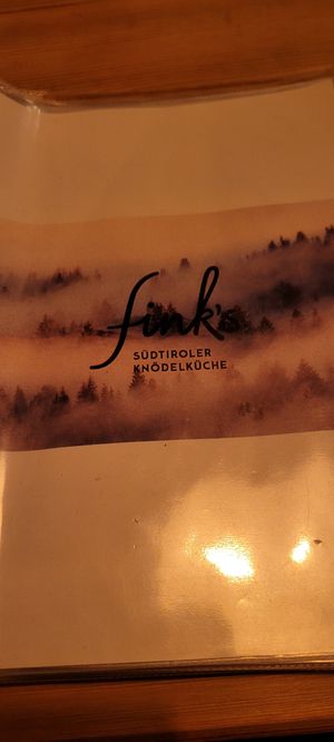  at Fink's Südtiroler Knödelküche Zürich in Zurich