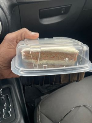 Vegan cheese cake to-goo  at Public House in Ferndale