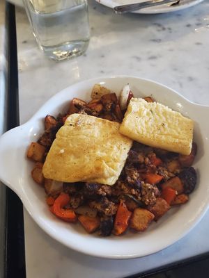 Vegan Sausage Scramble at Public House in Ferndale