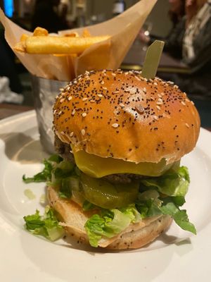 What's Ur Beef burger #Veganuary at Hard Rock Cafe in West London