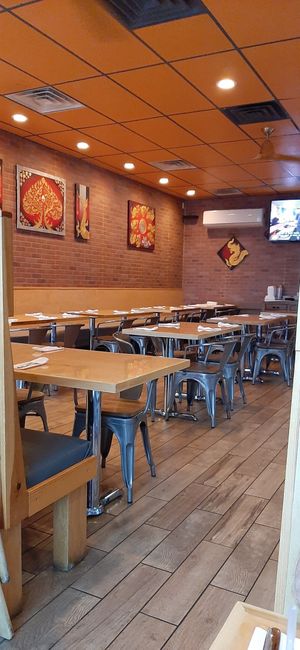 Side with tables at Varee in Wilson