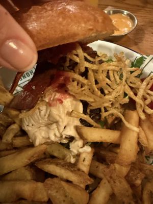 Shamembert cheese   at Honest Burgers - Portobello in West London