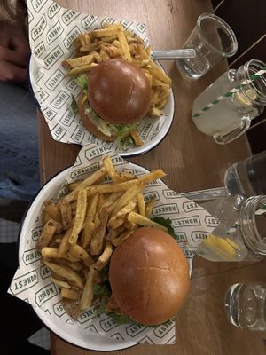   at Honest Burgers - Spitalfields in East London