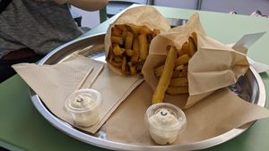 Fries at PLANTE Lab in Catania