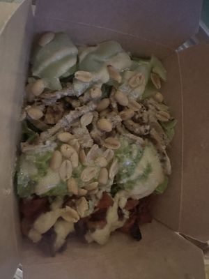 Delicious salad!!!  at PLANTE Lab in Catania