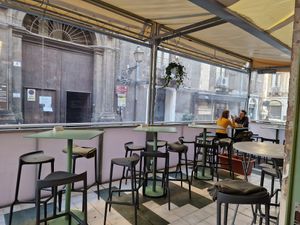 Outside at PLANTE Lab in Catania