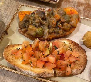 Vegan option  at Cantinetta Venegazzu in Treviso