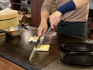 Tofu steak  at TEPPANYAKI RAI in Ninohe