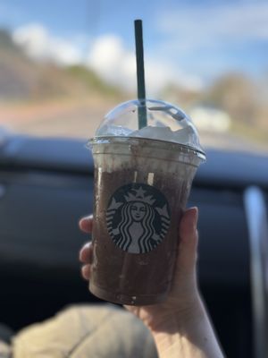   at Starbucks in Birmingham