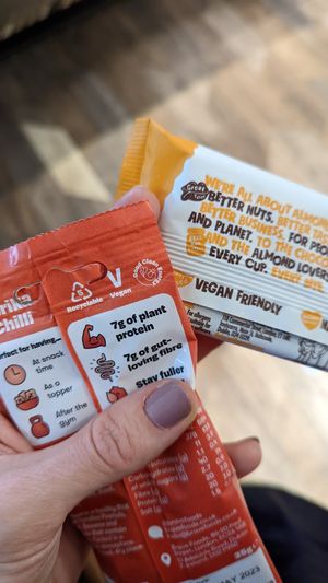 Vegan snacks at LGW - Pure - Gatwick Airport - NT in Horley