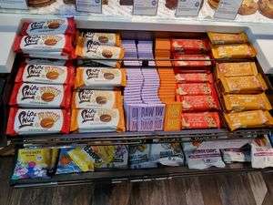 Pre-packaged snacks at LGW - Pure - Gatwick Airport - NT in Horley
