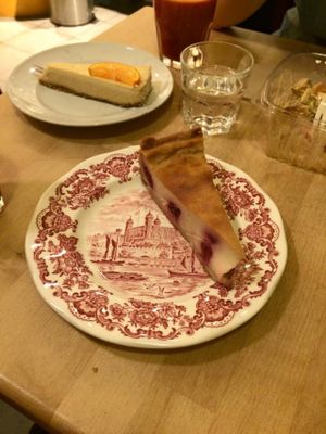 vegan cheesecake at Goodies Berlin - Schivelbeiner Strasse 34 in Berlin