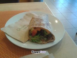 Marinated mushrooms wrap at Goodies Berlin - Schivelbeiner Strasse 34 in Berlin