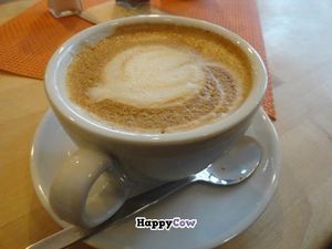 Cappucino at Goodies Berlin - Schivelbeiner Strasse 34 in Berlin