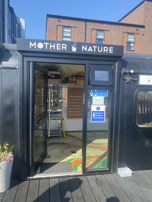   at Mother Nature Juice Bar in Penarth