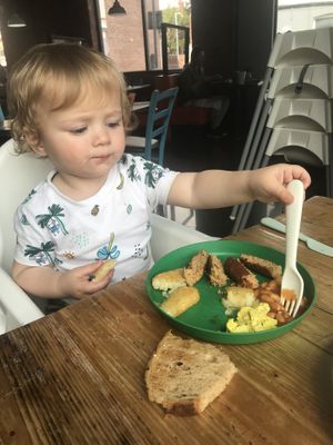 Milo 💙  at Anji's Coffee and Kitchen in Liverpool