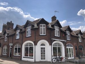 nice spot on the corner  at River Green Restaurant in Norwich