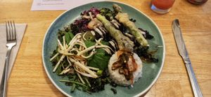 Okonomiyaki at River Green Restaurant in Norwich