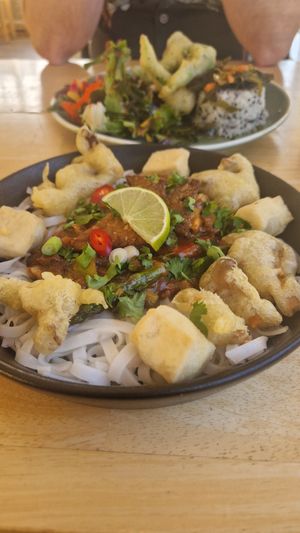 Noodles at River Green Restaurant in Norwich