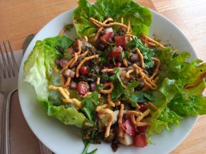 Aloo Chaat at River Green Restaurant in Norwich