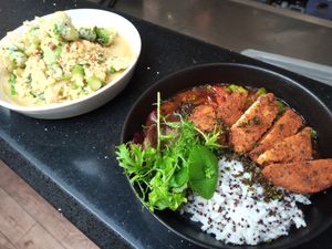 Squash Katsu at River Green Restaurant in Norwich