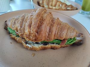 One of the best croissants I've ever had at Salt kafe in Antalya