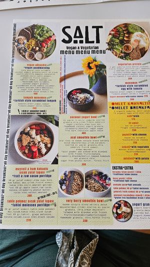  at Salt kafe in Antalya