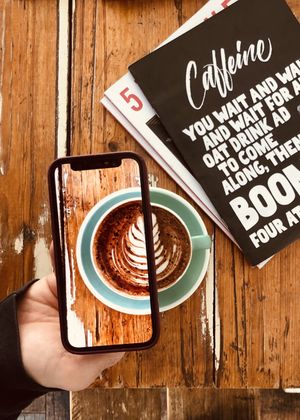 Specialty coffee  at Woody's Pretty Healthy Kitchen in Javea