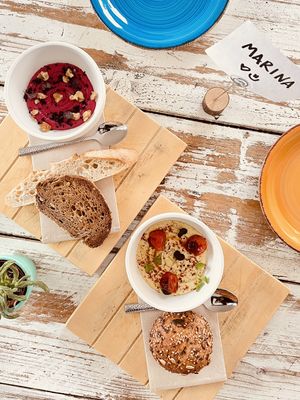 Market’s Hummus  at Woody's Pretty Healthy Kitchen in Javea