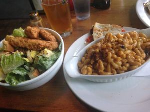 lunch at The Hogtown Vegan in Toronto