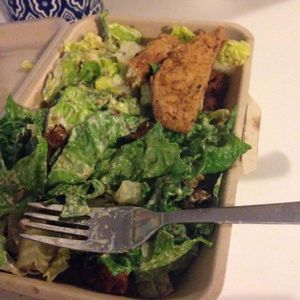 chicken Cesar  at The Hogtown Vegan in Toronto