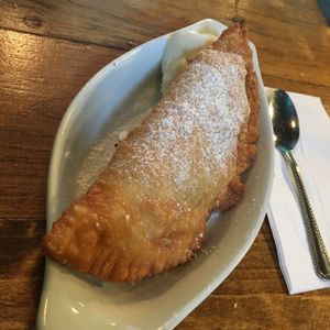 Fried Apple Pie at The Hogtown Vegan in Toronto