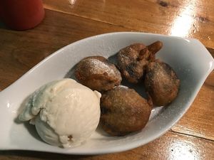 Deep Fried Oreos at The Hogtown Vegan in Toronto