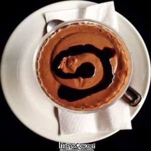 chocolate mousse at The Hogtown Vegan in Toronto