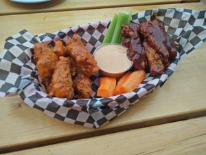 buffalo sticks at The Hogtown Vegan in Toronto