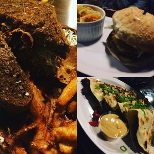 Reuben and more! at The Hogtown Vegan in Toronto