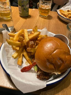 Teriyaki & Chips at Honest Burgers - Leicester Square in London