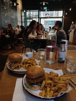   at Honest Burgers - Leicester Square in London