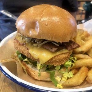 Buffalo Chick’n  at Honest Burgers - Leicester Square in London