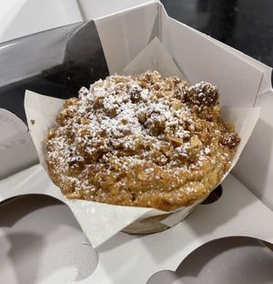 Crumb cake muffin   at Beg Bakery in Scottsdale