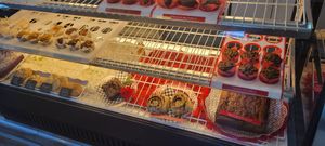 All vegan bakery case at Beg Bakery in Scottsdale