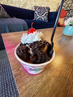 Brownie sundae   at Beg Bakery in Scottsdale
