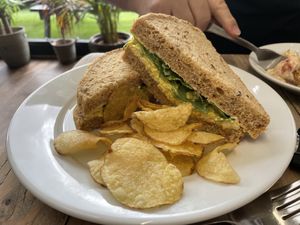 ‘Egg’ sandwich   at Vemillion in Basingstoke