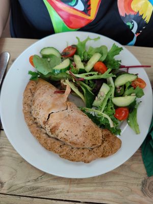 Butternut squash, spinach and feta pastry at Vemillion in Basingstoke