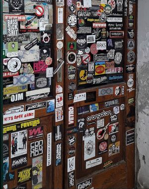 Entrance at Punky Reggae Pub in Liedolo