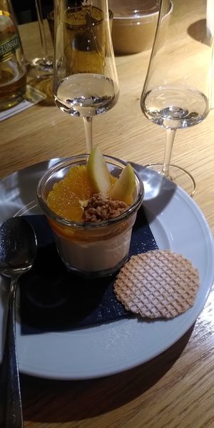 Panna Cotta at Mohren Bio Hotel in Deggenhausertal